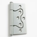 Ver imagem 2 de Kit 3 Peças Dobradiça Sobrepor 4x3 Aço Zincado sem Rebaixo