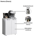 Ver imagem 5 de Balcao com Tampo 2 Portas 61 Cm Mdp Denver Branco Armoveis