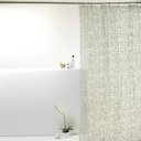 Ver imagem 2 de Cortina para Box Banheiro Pvc Antimofo 198x180cm - Pastilha Prata