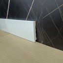 Ver imagem 4 de Rodapé 10cm Poliestireno Branco Liso - 2,4 Metros