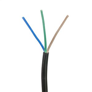 Cabo Pp 3x1,50 Mm Elétrico Flexível Preto - 4 Metros