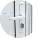Ver imagem 2 de Porta de Alumínio e Vidro 210x80cm Anodizado Brilhante Super Brimak Abertura Esquerda