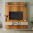 Ver imagem 1 de Painel Suspenso Ripado 1.8 Voi Mdp/mdf Cinamomo Mel G26 - Gran Belo