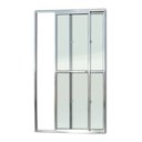 Ver imagem 1 de Porta de Alumínio Balcão 210x120cm 2 Folhas com Vidro Liso Anodizado Brilhante Super Brimak