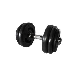 Dumbbell Injetado com Pegada Cromada Academia Fitness 14kg - 2