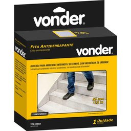 Fita Antiderrapante para Áreas Úmidas 50 Mm X 15 M Transparente Vonder - 2