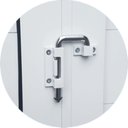 Ver imagem 3 de Porta Camarao Meia Lambril Meia Vidrao Linha 25 Vidro Boreal 210cm X 80cm Brimak