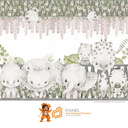 Ver imagem 2 de Painel Safari Aquarela-md24