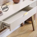 Ver imagem 4 de Aparador para Sala 136 Cm com Gaveta Riv1525 Off White Clb