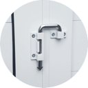 Ver imagem 3 de Porta de Alumínio Camarão 210x60cm com Vidro Boreal Linha 25 Brimak