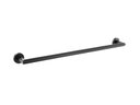 Ver imagem 2 de Porta Toalha Banho Barra Simples - Redondo Em Latão Preto Fosco HB-A0227P Harmony Porta toalha barra