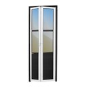 Ver imagem 1 de Porta Camarão Meia Lambril Meia Vidrão Linha 25 Vidro Reflex 210cm X 60cm Brimak