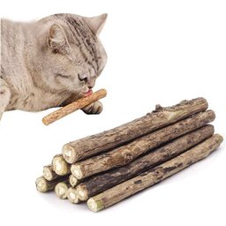 Kit 30 Unidades Graveto Catnip Orgânico Matatibi Gatos - 2