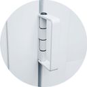 Ver imagem 2 de Porta Camarão Meia Lambril Meia Vidrão Linha 25 Vidro Reflex 210cm X 70cm Brimak Abertura Esquerda