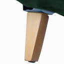 Ver imagem 2 de Poltrona Cama Pet Hanna Estofada Tecido Veludo Divini Decor:verde