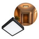 Ver imagem 1 de Painel Plafon LED Sobrepor Quadrado 24W 3000k 1680LM Opus em Alumínio Preto 82109 ST3361