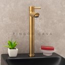 Ver imagem 2 de Torneira Para Banheiro Alta Amazonas Pingoo.casa - Dourado