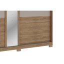 Ver imagem 7 de Guarda Roupa Casal 2 Portas Esp Búzios Cedro/Salvia Carraro