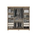 Ver mais imagens de Guarda Roupa Casal 2 Portas Esp Búzios Cedro/Salvia Carraro