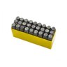Punção Marcador Alfabeto 06 Mm 27 Peças - Jg Tools - 1