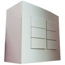 Ver imagem 1 de Caixa 4x4 Versatil Sobrepor Branco - 4x4" 6 Interruptor Bipolar 10 A