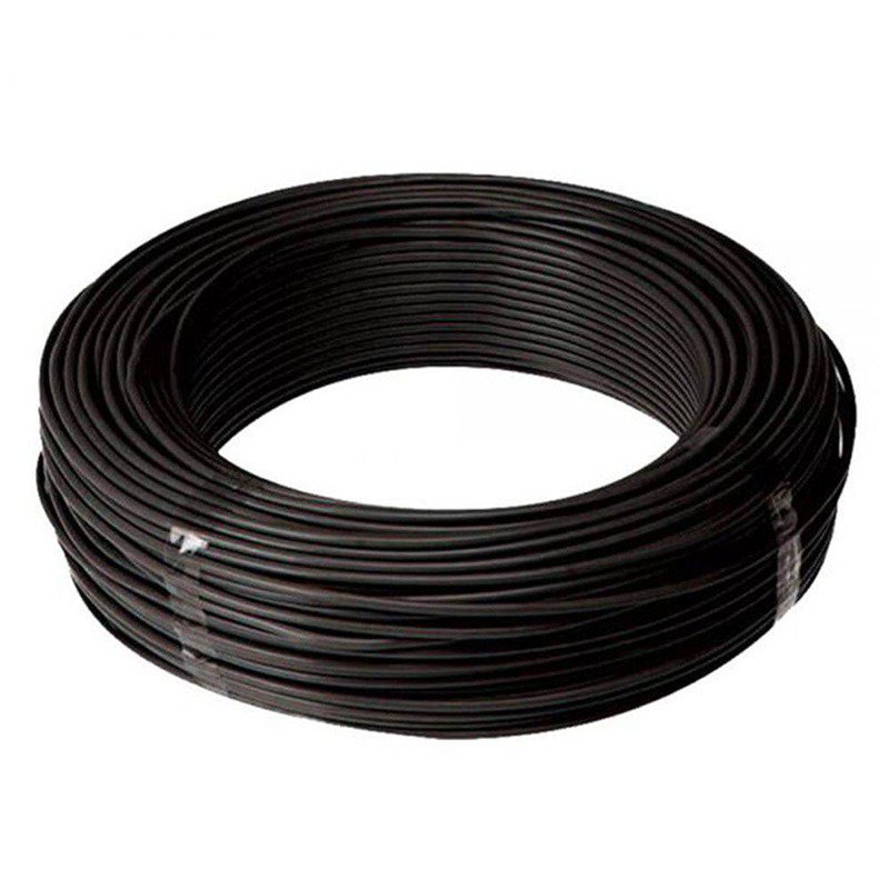 Eletricos fios e cabos 4 mm- Preto - 100 metros