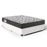 Cama Box Viúva + Colchão D33 Ortobom Iso 100 128cm - 2