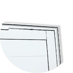 Porta Pivotante Lambril Evolution com Puxador Super 210cm x 100cm Brimak - 3