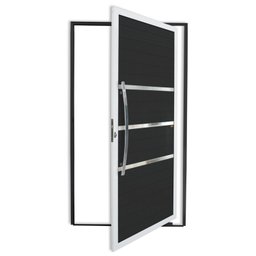 Porta Pivotante Lambril Evolution com Puxador Super 210cm x 100cm Brimak - 1