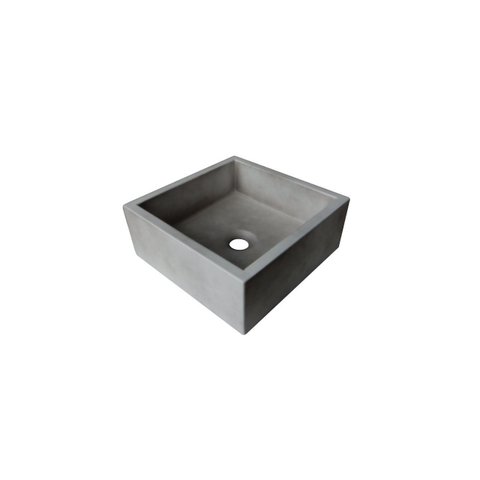 Cuba de Apoio Banheiro Pérola Pedra 30x30 Cm