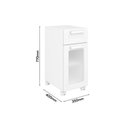 Ver imagem 2 de Módulos Versáteis para Quarto 2 Gav 2 Portas Multi Bertolini - Branco