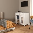Ver imagem 3 de Módulos Versáteis para Quarto 2 Gav 2 Portas Multi Bertolini - Branco