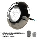 Ver imagem 2 de Iluminação Refletor Led Piscina Rgb 9w Inox Cabo 2m- Luxpool