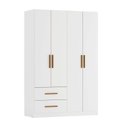 Ver imagem 2 de Guarda Roupas Infantil 4 Portas 2 Gavetas Casulo Casatema MadeiraOriginals Branco