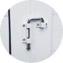 Ver imagem 3 de Porta Camarão Meia Lambril Meia Vidrão Linha 25 Vidro Reflex 210cm X 80cm Brimak