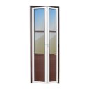 Ver imagem 1 de Porta Camarão Meia Lambril Meia Vidrão Linha 25 Vidro Reflex 210cm X 80cm Brimak