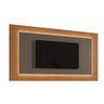 Painel Grécia Com Led 2,20 Para TV Até 65 Polegadas Mavaular Naturalle/Platinum - 1