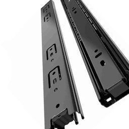2 (1 Par) Corrediças Trilho Telescópico 55cm Gaveta Móvel - 10