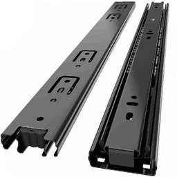 2 (1 Par) Corrediças Trilho Telescópico 55cm Gaveta Móvel - 11