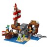 Lego Minecraft a Aventura do Barco Pirata 21152 - 3