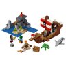 Lego Minecraft a Aventura do Barco Pirata 21152 - 2