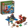 Lego Minecraft a Aventura do Barco Pirata 21152 - 6