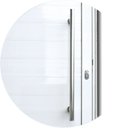 Ver imagem 2 de Porta Lambril com Puxador Super 25 210cm x 80cm Brimak Abertura Esquerda Mix Corten