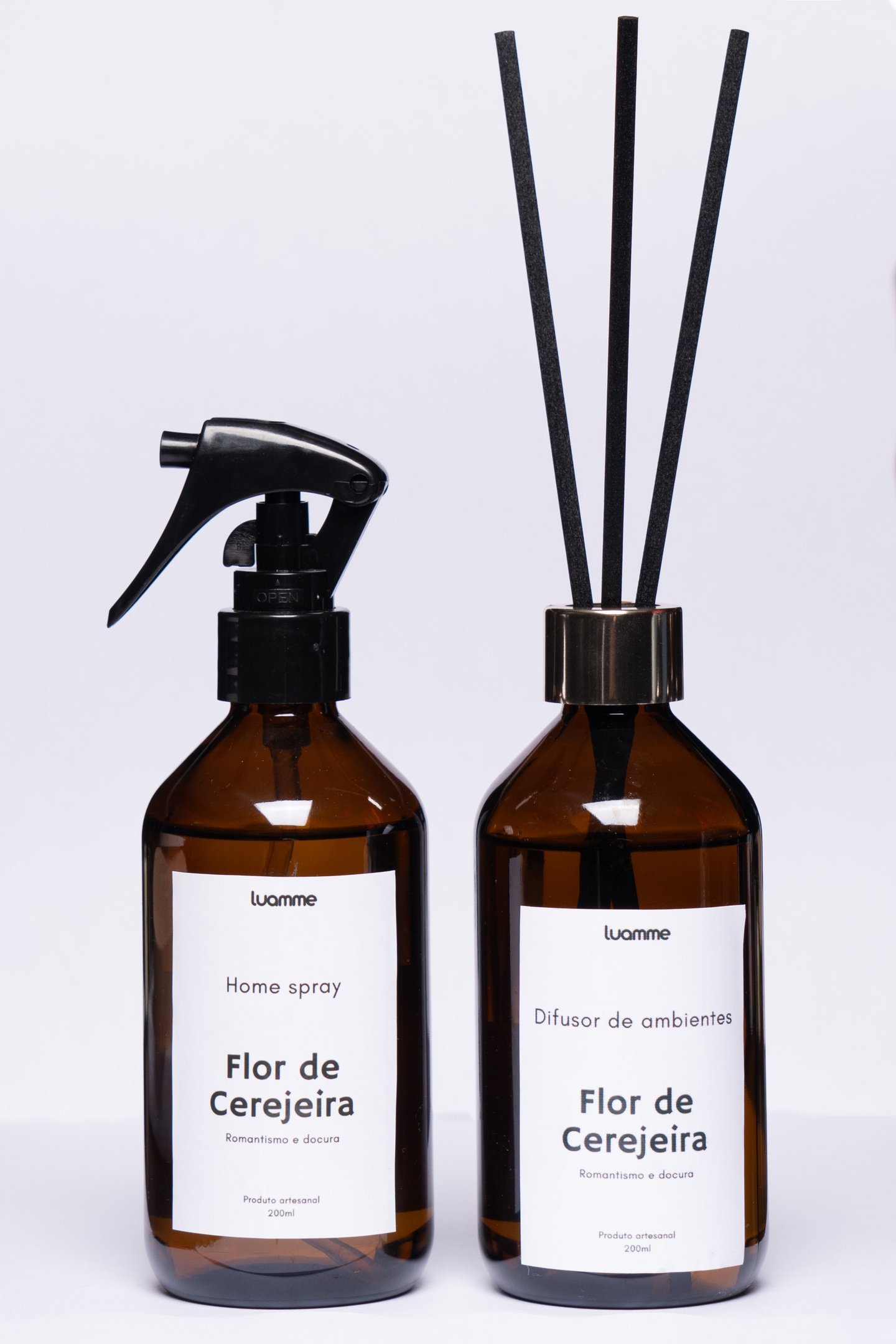 Kit Home Spray e Difusor de Ambientes Flor de Cerejeira 200ml