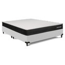 Ver imagem 1 de Cama Box com Colchão Queen Poli D45 Ortoclass Espuma Branco Ortobom