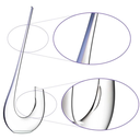 Ver imagem 6 de Decanter Riedel Winewings 60cm 850ml Swan Decantador Vinho