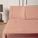Ver imagem 2 de Jogo de Cama Casal 400 Fios 3 Peças Salmão