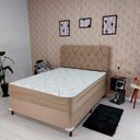 Ver imagem 1 de Colchão Solteirão GENKI KENKO Terapêutico Suede (096x203) Cor:Areia