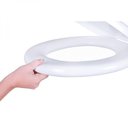 Ver imagem 2 de Assento Sanitário Almofadado Astra Quadra Branco Vaso Deca