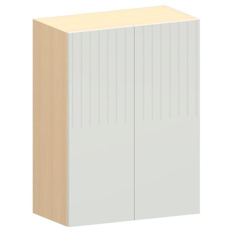 Armário de Cozinha 60cm 2 Portas Pierre Carvalho/cinza L01 - Mpozenato